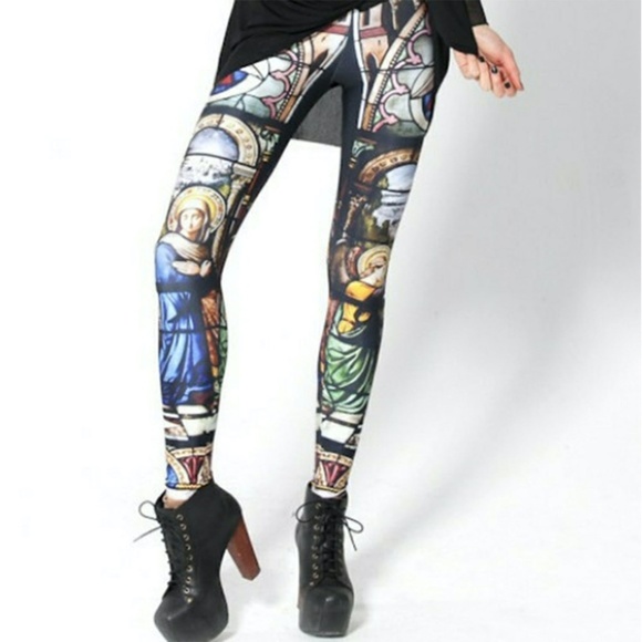 Blackmilk Cathedral Leggings Size M - Picture 1 of 3